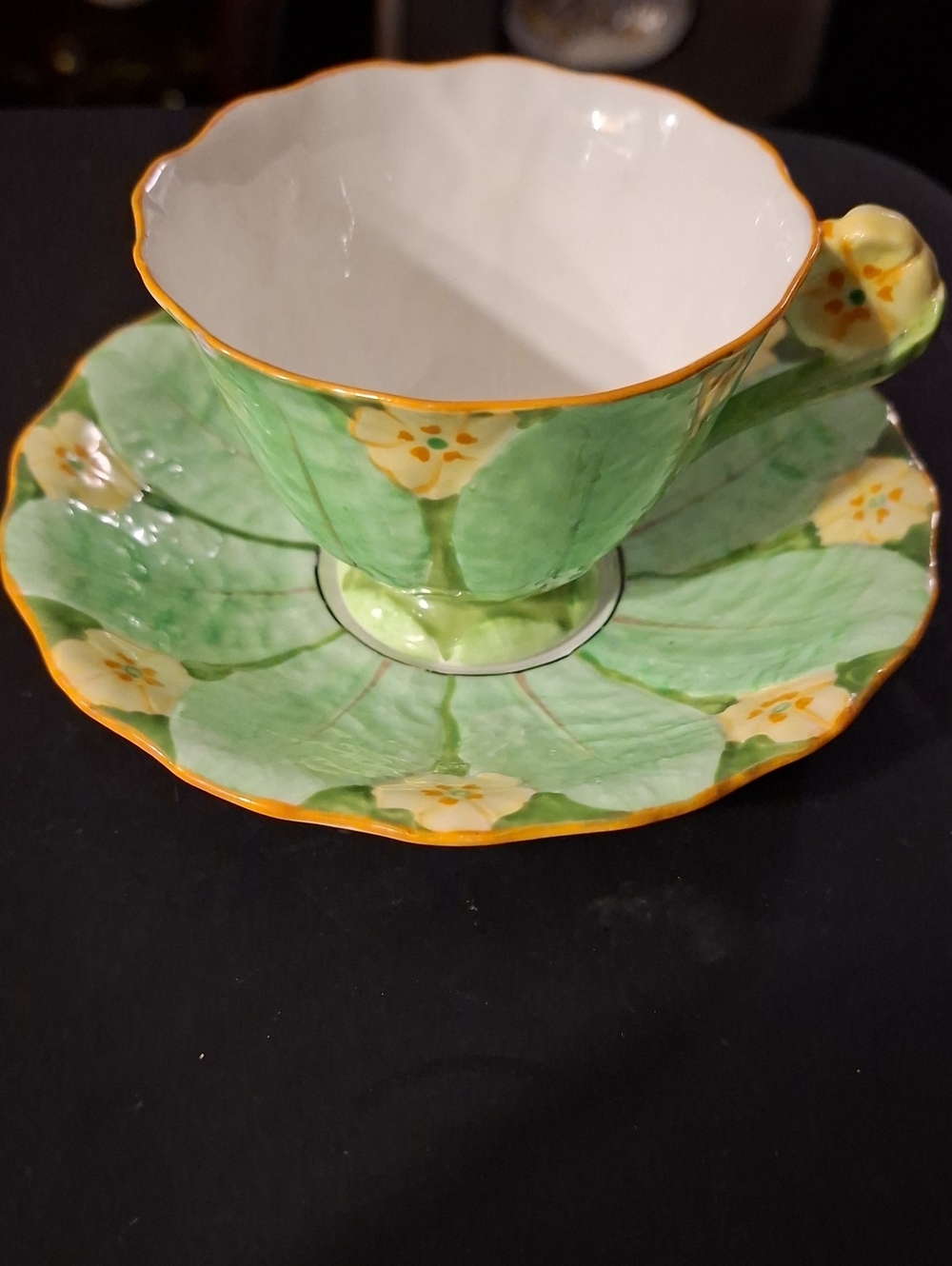 1930s Art Deco Atlas Primula Cup / Saucer